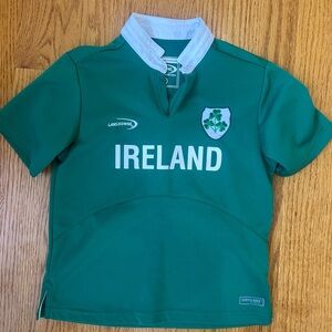 Lansdowne Kids' Ireland Green Rugby Polo